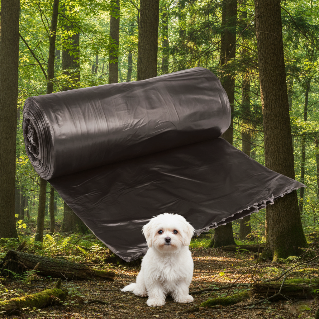PawClean Poop Bags 🐾 – 15 Bags/Roll
