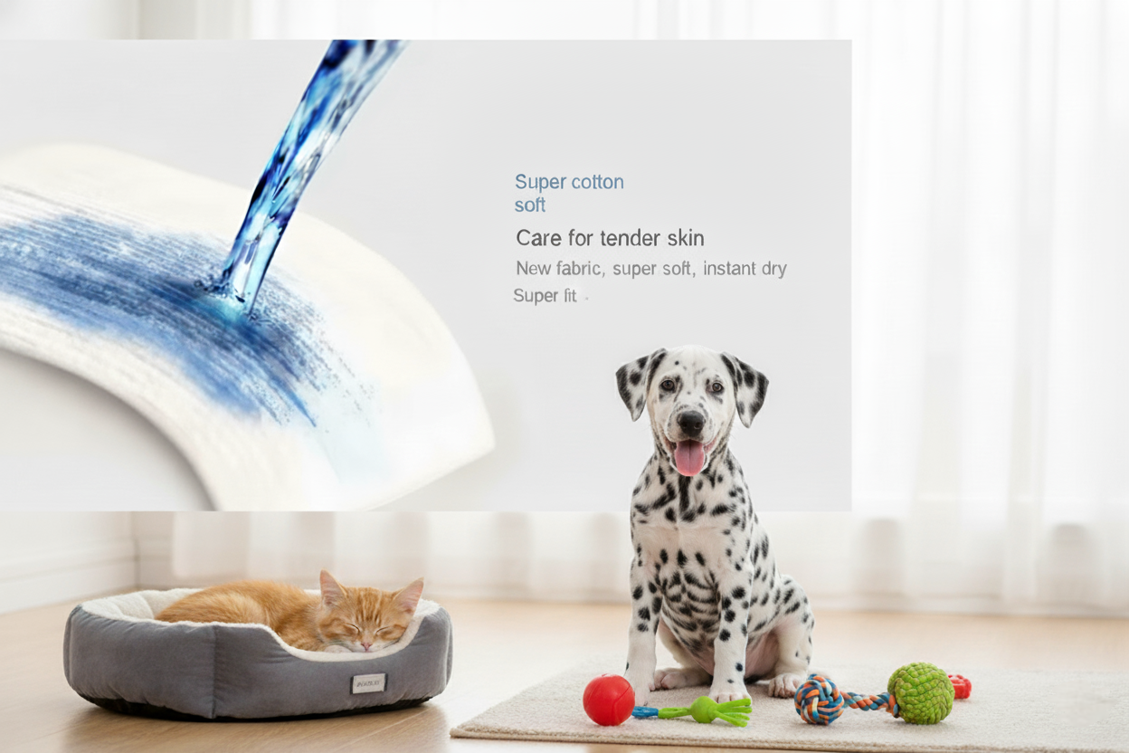 ComfyPaws Puppy Pads – Absorbent, Mess-Free & Easy Clean 💙
