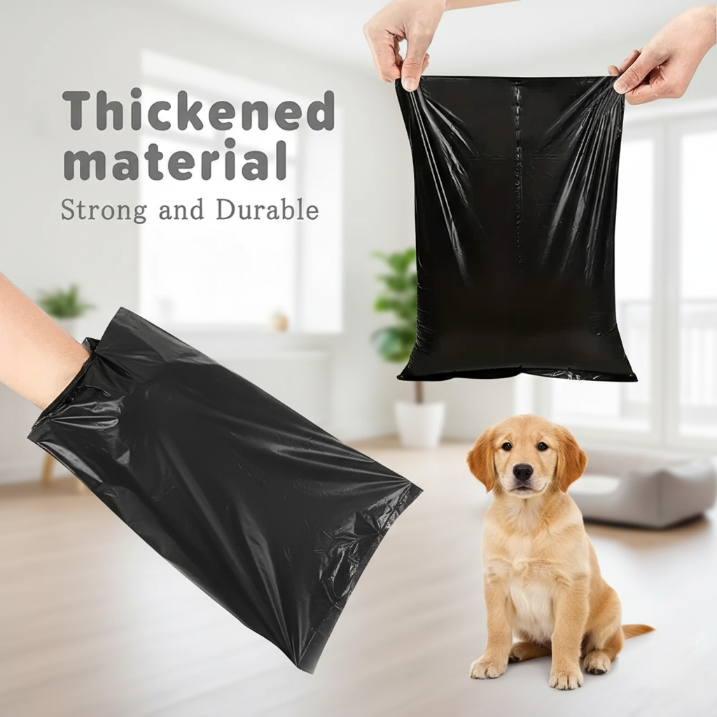 PawClean Poop Bags 🐾 – 15 Bags/Roll