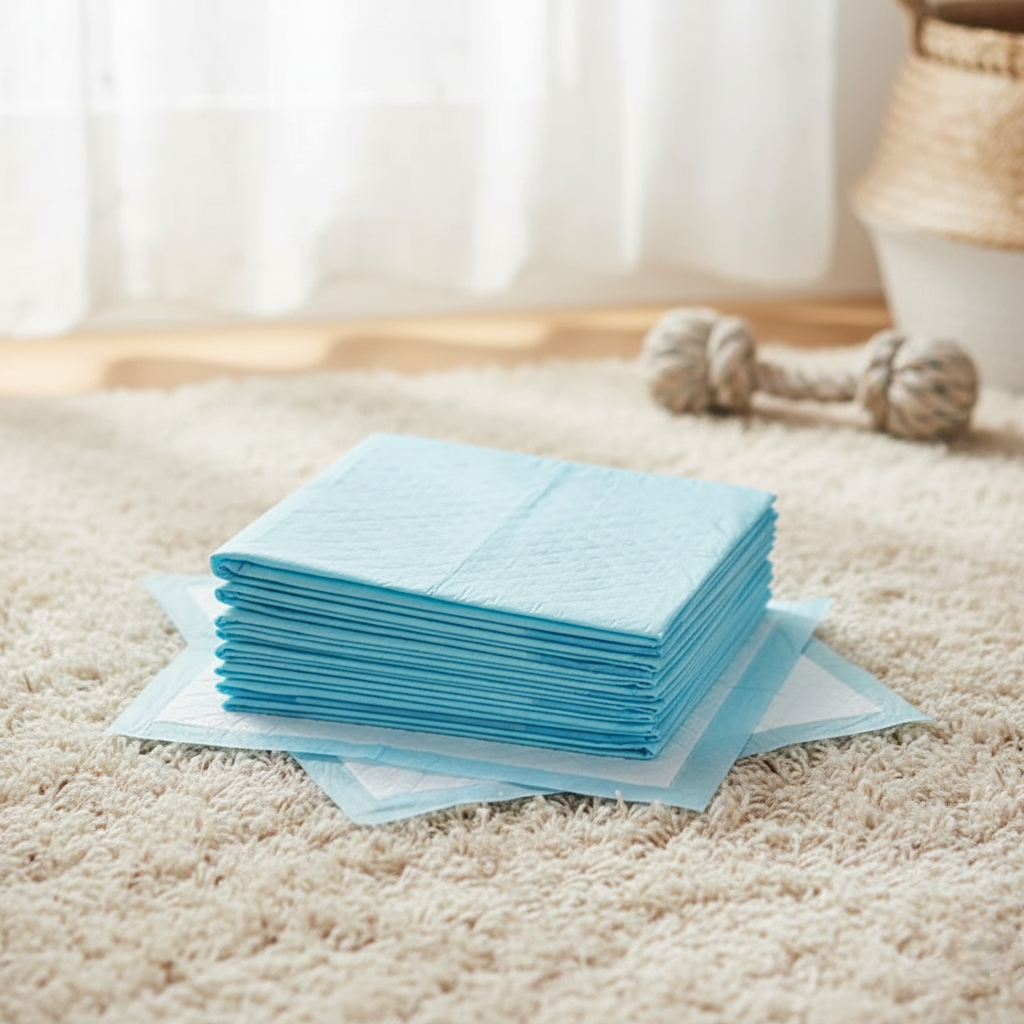 ComfyPaws Puppy Pads – Absorbent, Mess-Free & Easy Clean 💙