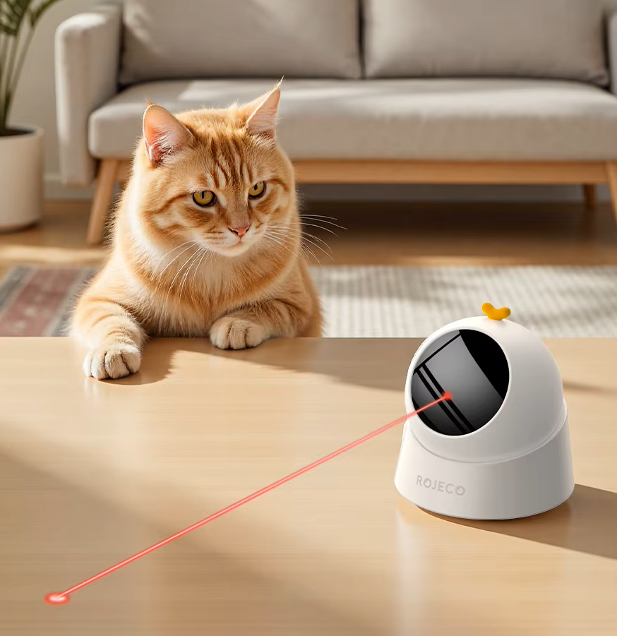 LaserDash Smart Toy 🔴 – Automatic, Adjustable & Engaging Kitty Fun