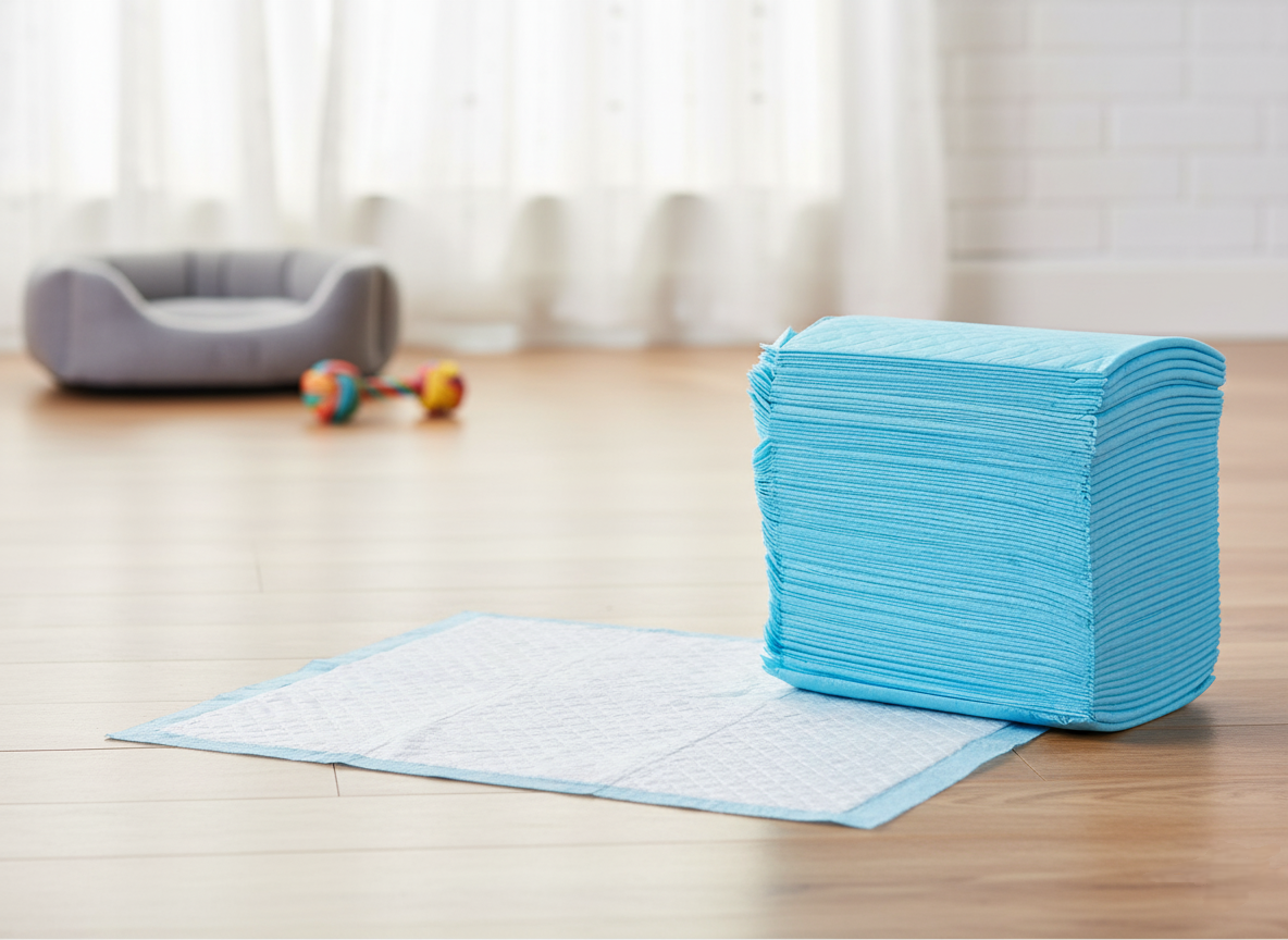 ComfyPaws Puppy Pads – Absorbent, Mess-Free & Easy Clean 💙