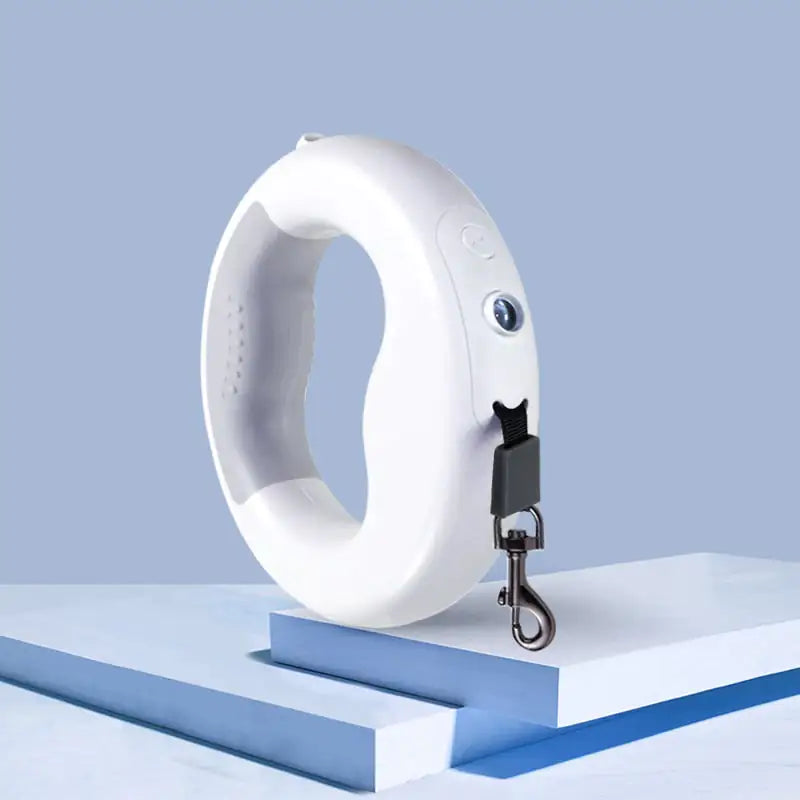 FlexGlow Lead 🐶 – Rechargeable Light & Ergonomic Handle